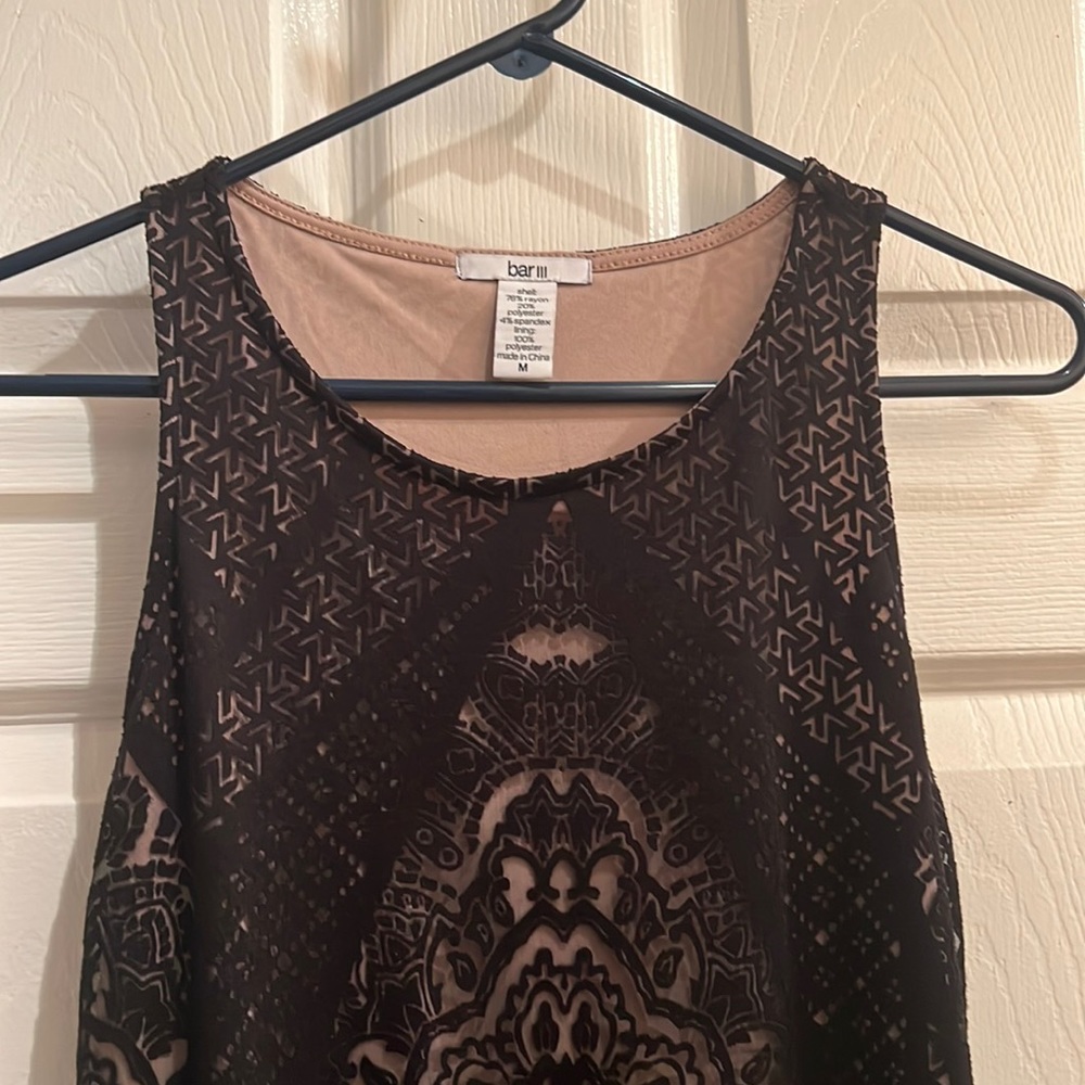Bar III tank dress